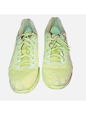 ASICS =T888N-KENUN WOMENS YELLOW MESH ATHLETIC RUNNING SNEAKER SHOES SIZE 9